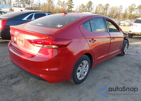 2017 Hyundai Elantra Se из США, поврежденный, VIN 5NPD74LF8HH107316